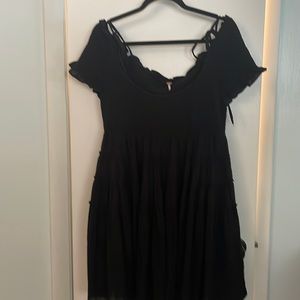 Free people baby doll dress large like new used 1x
